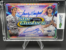 Topps Chrome Cosmic Dual Star Clusters  Auto Koufax/Ohtani SCDA-SKO