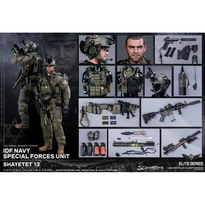 DAMTOYS 78104 1/6 IDF Navy Special Forces Soldier Action Figure
