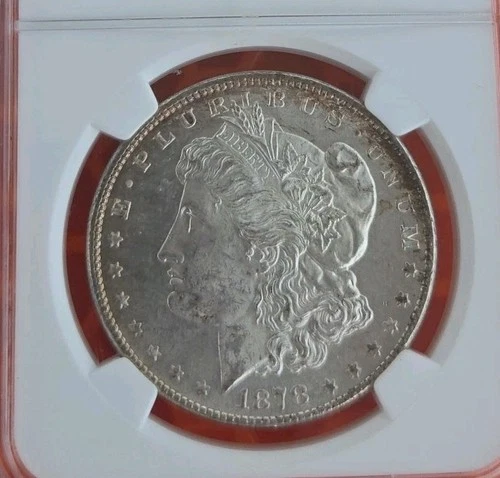 1878-S $1 NGC MS 63 Morgan Silver Dollar