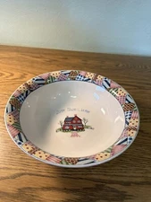 Home Sweet Home Farmhouse Ceramic Serving Dish~ 1.5 QT.  ~  9.25" x 3"