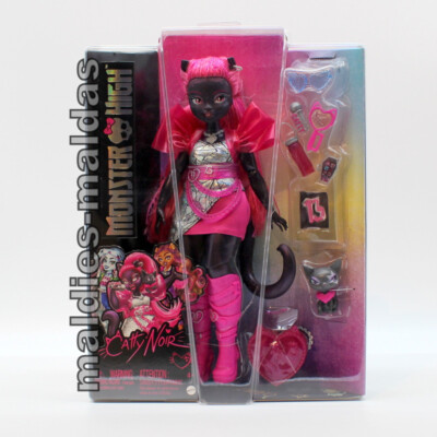 Monster High Catty Noir mit Sphynx-Kätzchen HXH76 NEU/OVP Puppe Doll Spielset