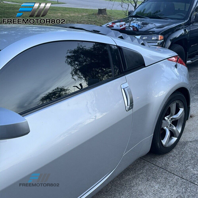 류ページ Challenger ABS Rear Window Louvers; Textured Black (08-23