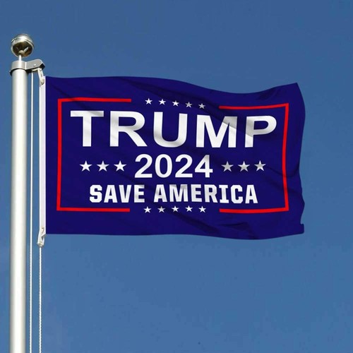 Trump 2024 Save America Flag 3x5 Ft Donald J Trump MAGA 2024 President Election - Picture 3 of 7