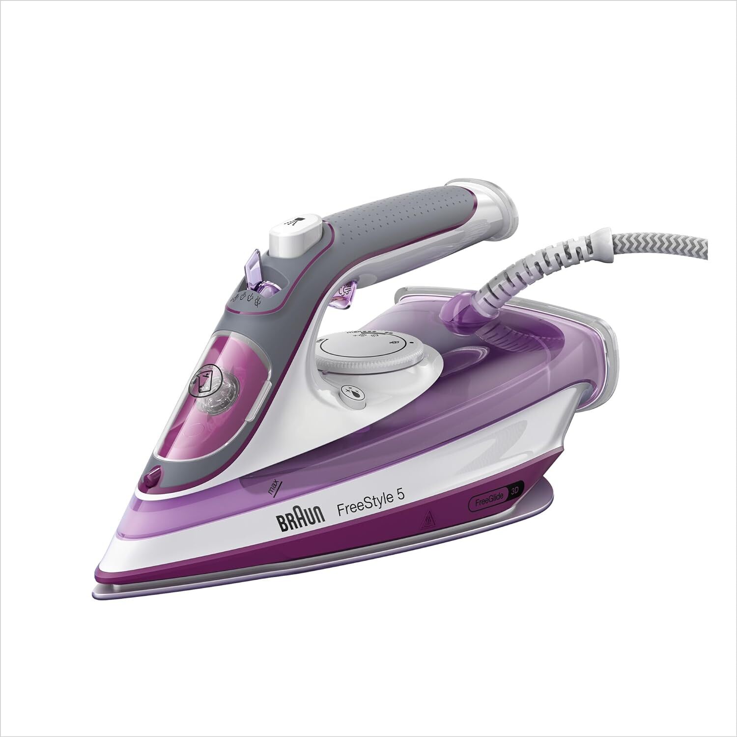 Braun TexStyle 5 SI5037VI, Ferro da Stiro con Piastra FreeGlide 3D...