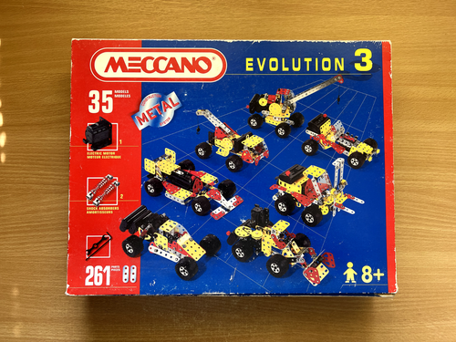 Set Costruzioni Meccano Evolution 3 | Con Scatola | Buone Condizioni