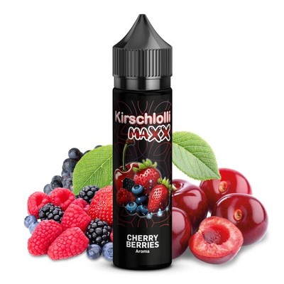 Kirschlolli - MAXX Cherry Berries Overdosed - 10ml Longfill Aroma