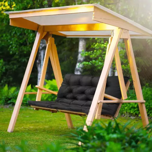 Outdoor Schaukelstuhl Sitzkissen Bankkissen Wasserdicht für Garten Hinterhof - Bild 39 von 96
