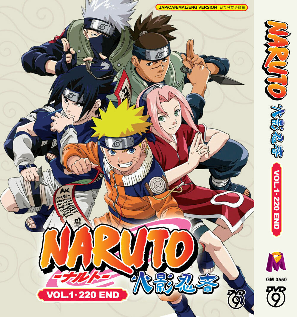 Dvds Naruto Shippuden Coleção Completa + Filmes