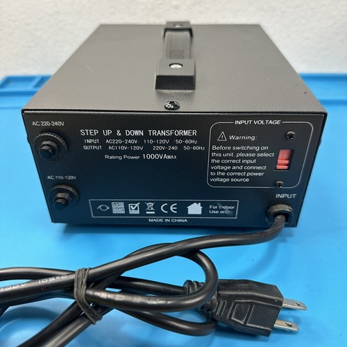 ELC T-1000 1000VA Voltage Converter Transformer-Step Up/Down (110V/220V) - Picture 4 of 6