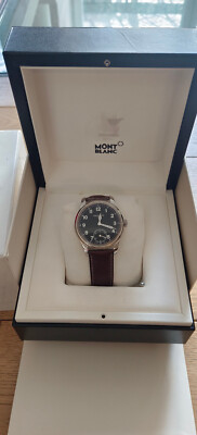 Montblanc 1858 Manual Small Second 112638 Uhr NEU