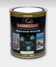 Rubio Monocoat Hybrid Wood Protector, 1 Liter, (Pure, Chocolate, Royal)