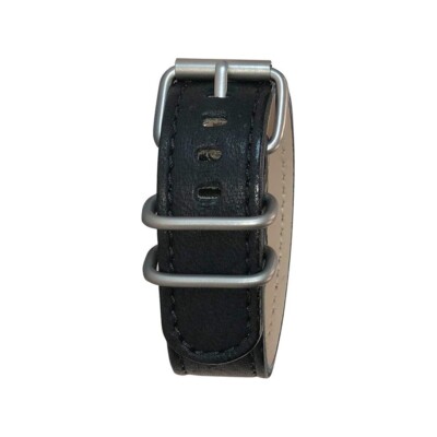 Bertucci Mens Black G-Type Rocky Mountain Slate 22 MM Watch Band Strap B-279M