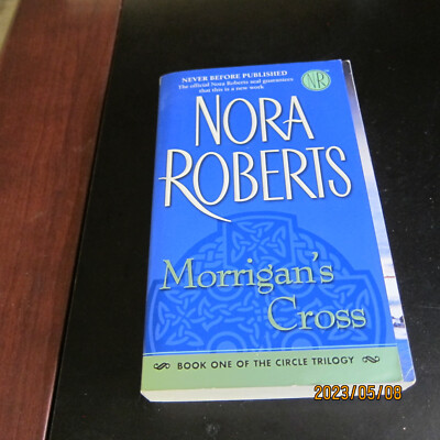 Two Nora Roberts Books - Morrigan's Cross and Born in Fire | eBay