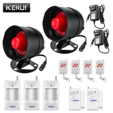 Wireless Home Shop Alarm Security System Alert Garage Burglar Door Sensor Kit US