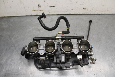 13-18 KAWASAKI NINJA ZX6R MAIN FUEL INJECTORS / THROTTLE BODIES