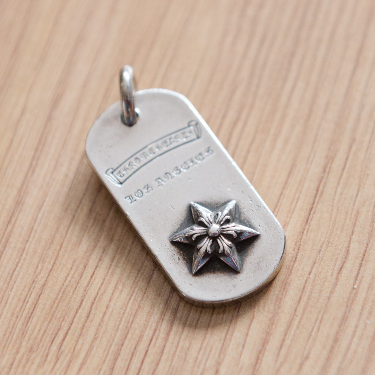 Chrome Hearts Raised Star Dog Tag - Los Angeles Exclusive | eBay Chrome Hearts Raised Star Dog Tag - Los Angeles Exclusive | eBay