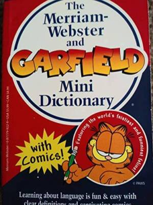 The Merriam-Webster and Garfield Mini Dictionary - Paperback - GOOD
