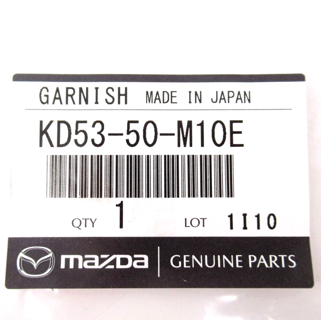Genuine OEM Mazda KD53-50-M10E Passenger RH Front Door Applique