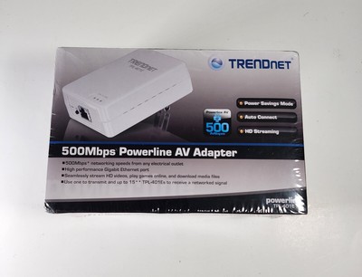 Trendnet 500 mps poweline av adapter New