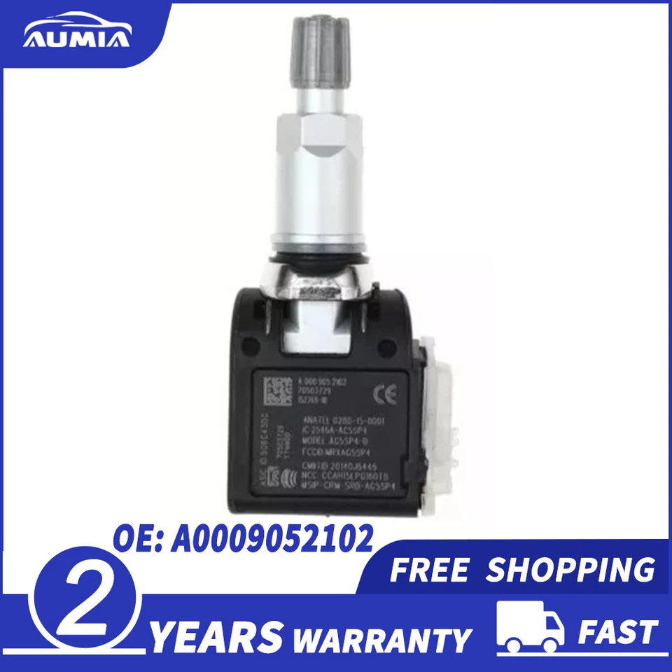 NEW TPMS Tire Pressure Sensor For Mercedes-Benz E300 E400 E63 GT63 0009052102 Foto 3 de 4