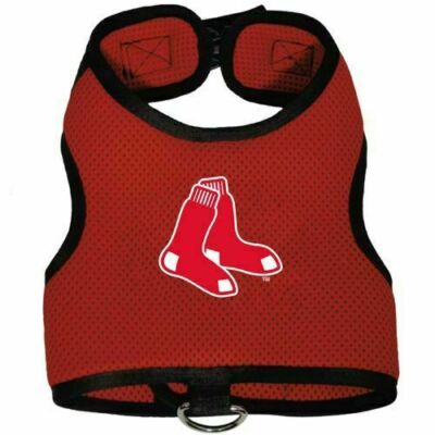 BOSTON RED SOX DOG CAT PREMIUM MESH VEST HARNESS XL EXTRA LARGE