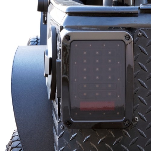 Juego de luces traseras LED carcasa de humo para Jeep Wrangler JK 2007-2017 luz trasera de freno - Imagen 2 de 11