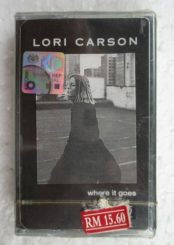 Where It Goes by Lori Carson Rare 1995 Malaysia Cassette Tape New Sealed - 第 1/3 張圖片