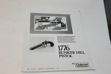 VINTAGE GABRIEL TOYS #25708 1776 BUNKER HILL PISTOL PROMOTIONAL PICTURE