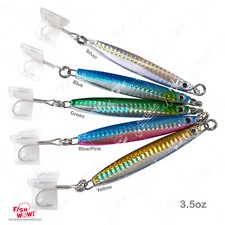 10pcs 100g Random Color Fishing 3.5oz Colt Sniper live Metal Bait Fish Jig Lure 