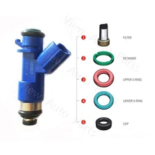 4 set For Acura Rdx 2.3L Fuel Injector Repair Seal Kit 410cc 16450RWCA01 FJ983