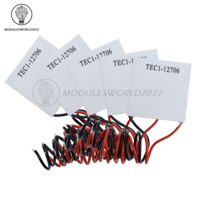 1/2/5/10PCS TEC1-12706 Heatsink Thermoelectric Cooler Cooling Peltier Plate