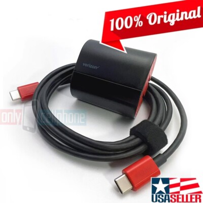 Original Verizon Wall Charger+6FT USB-C Cable Kit for iPhone 16/15/Pro/Max/Plus