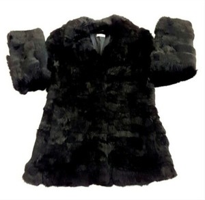 rabbit fur jacket ebay