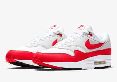 Nike Air Max 1 Anniversary Red 2017 908375-103 Men