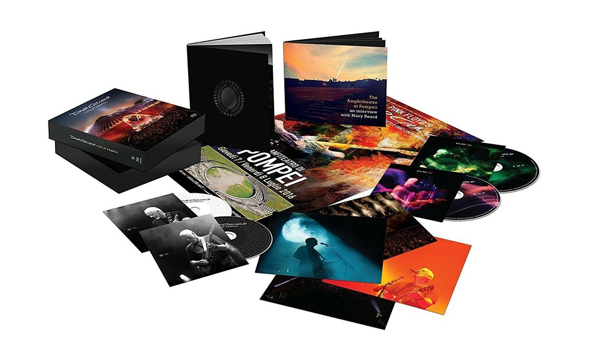 DAVID GILMOUR - LIVE AT POMPEII-DELUXE BOX 2 CD+2 BLURAY NEW | eBay