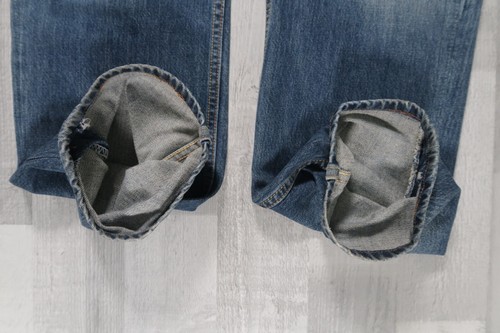 Mens Levi's 501 Straight Regular Fit Blue Jeans W32 L31 - Picture 15 of 17