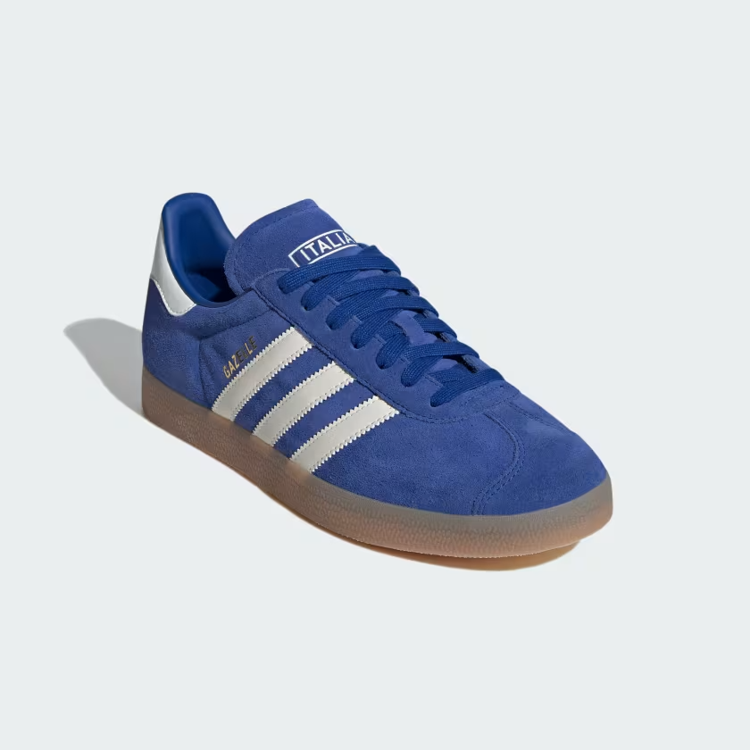 adidas Gazelle Italy Royal Blue / Off White US Size M11.5 W12.5