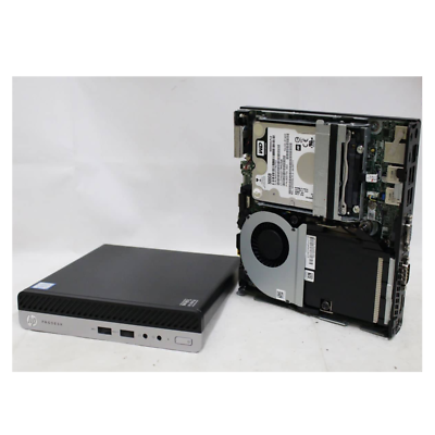 HP ProDesk 400 G3 Mini PC Computer i3-7100T CPU 8GB Ram 512GB SSD