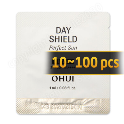 O HUI Day Shield Perfect Sun BLACK 1ml (10~100 pcs) SPF50+ PA++++ OHUI