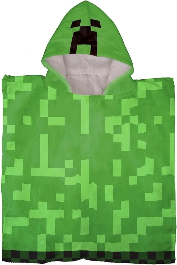 Minecraft hooded poncho - Image 1 of 1
