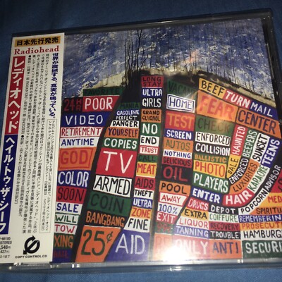 RADIOHEAD JAPAN CD “Hail To The Thief” EMI TOCP66185 OBI