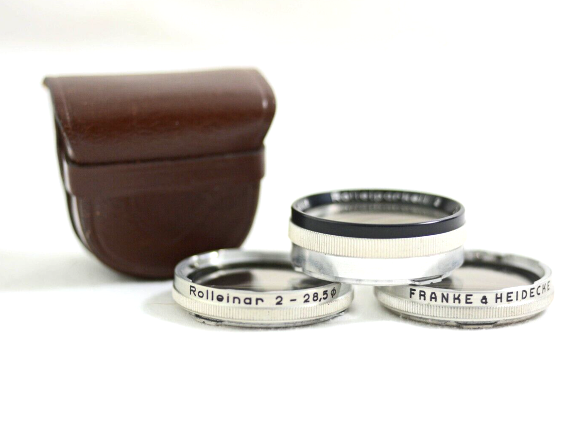 VINTAGE ROLLEIFLEX FRANKE & HEIDECKE ROLLEIPARKEIL 2 28.5MM WITH