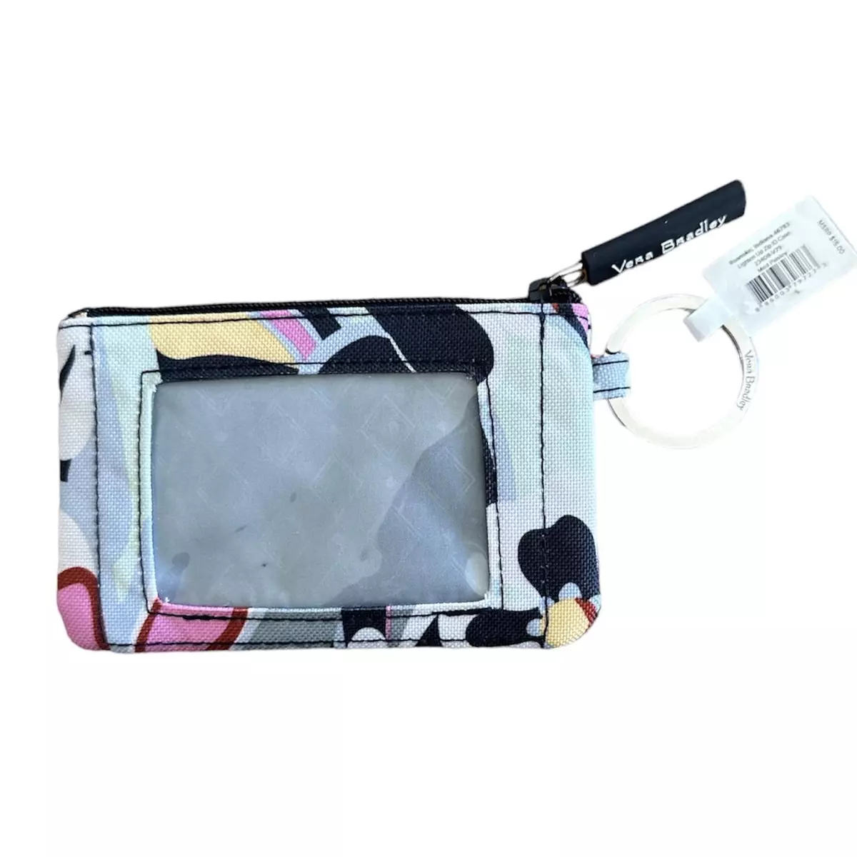 Vera bradley lighten top up zip id case