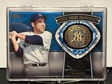 2014 Topps Update World Series Champions Rings Yogi Berra Baseball Card w/ Gems