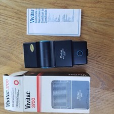 Vivitar Auto Thyristor 3700 Electronic Flash Dedicated capacity 0234339