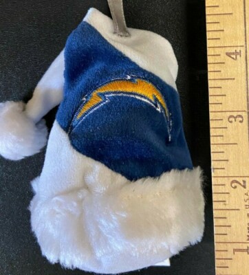 LOS ANGELES CHARGERS Mini Santa Hat 