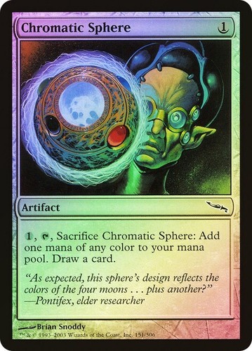 彩色の宝球/Chromatic Sphere Foil 英語 4枚 MTG MTG Chromatic Sphere ** Mirrodin ** English (LP) | eBay