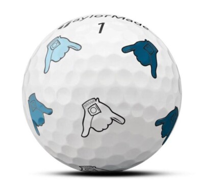 Taylormade TP5 PIX SHAKA Collectible Golf BALL 1 Sleeve (3 balls