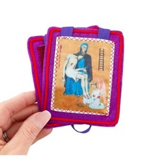 Purple Scapular Benediction & Protection Mari...