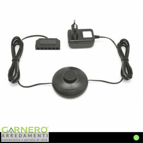 Tontarelli S.p.A. COLONNINA 4 MOD, 4 VANI AP,Ante Lisce Mobile Contenitore, wengé, 40x47x164 cm